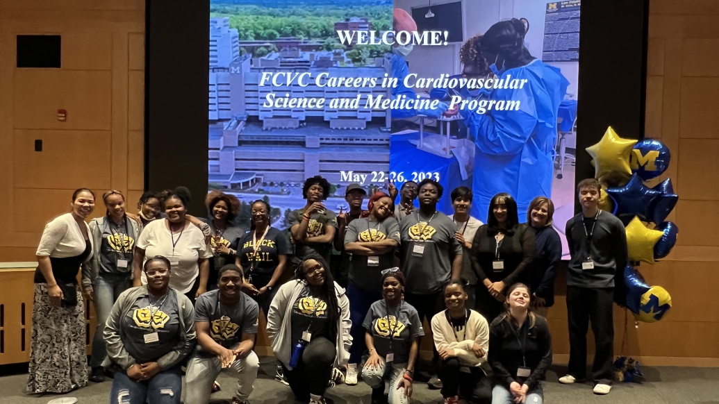 Cody High School Students at Michigan Medicine