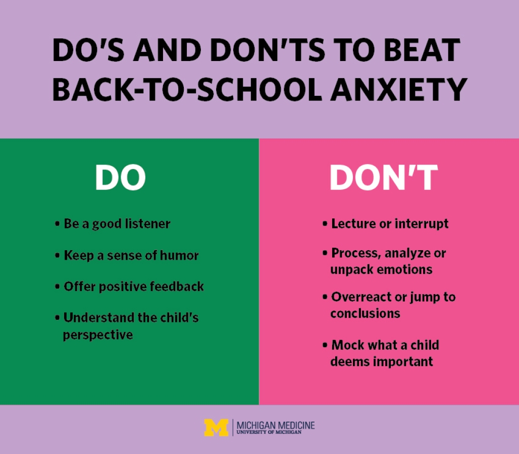 How Can You Ease Back-to-School Anxiety and Stress?