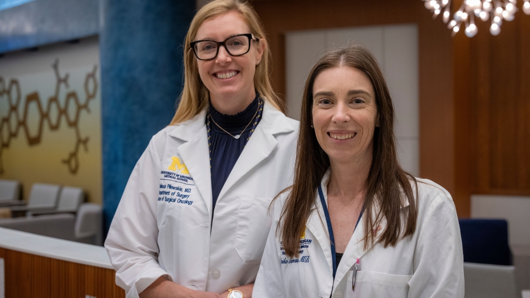 The Weiser Family Center for Breast Cancer will be co-led by Melissa Pilewskie, M.D., clinical associate professor of surgery, and Monika Burness, M.D., assistant professor of internal medicine, ensuring multidisciplinary care for all patients.  