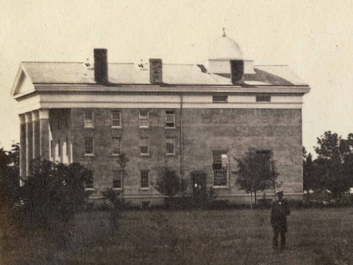 Photo of first medical building