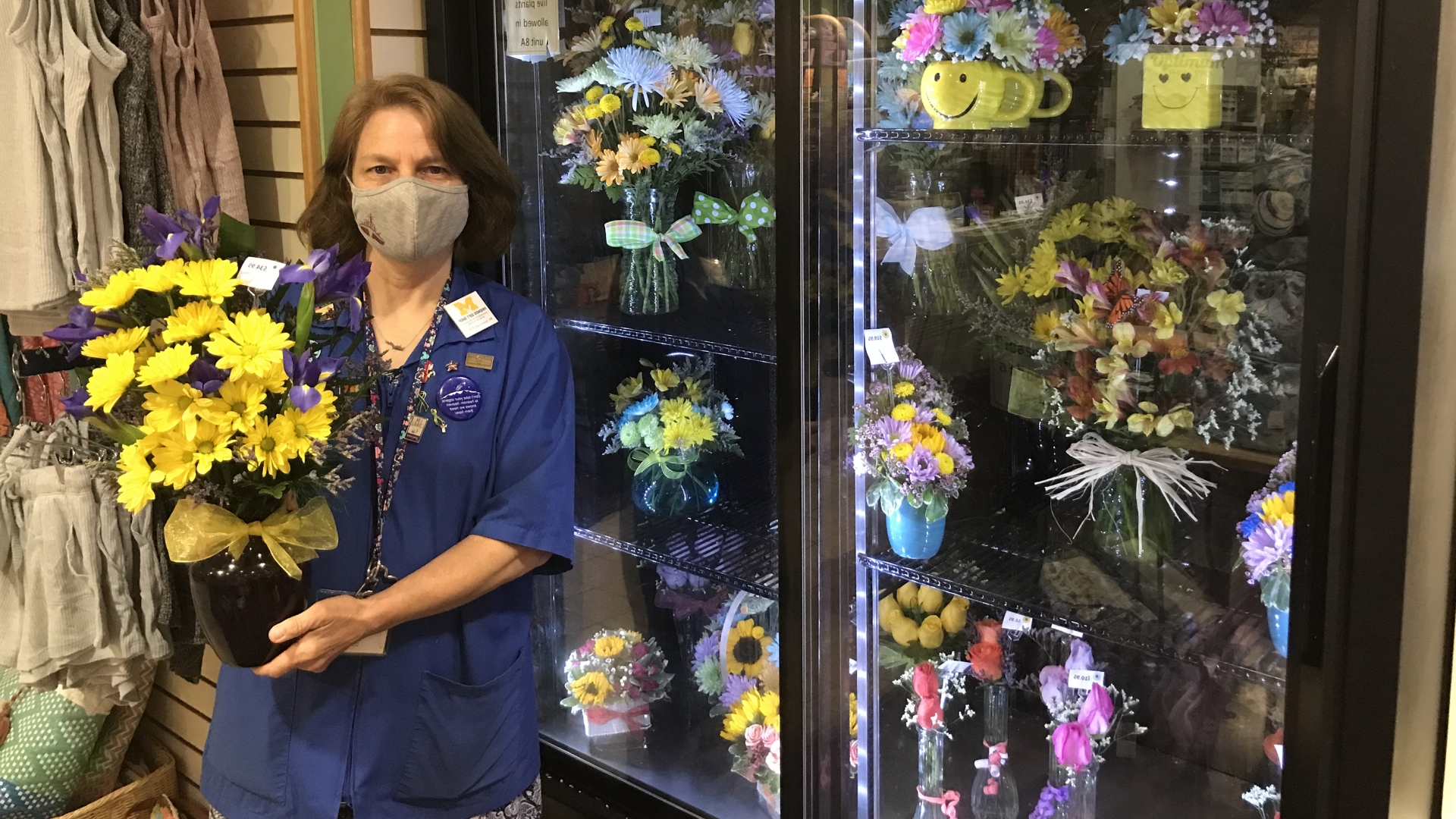 Color-Changing Flowers, CS Mott Children's Hospital